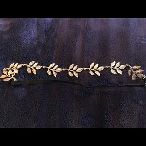 Gold leaf Headband🤩